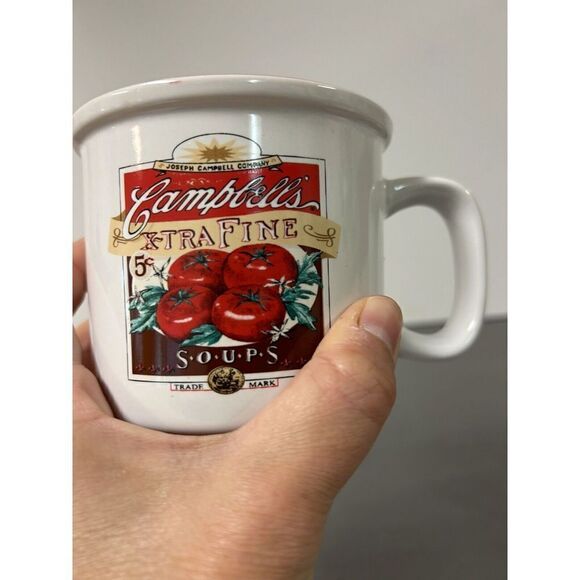 Campbell's Soup 2004 Heritage Collection Mugs, 2 Collectors Mugs - Picture 3 of 6
